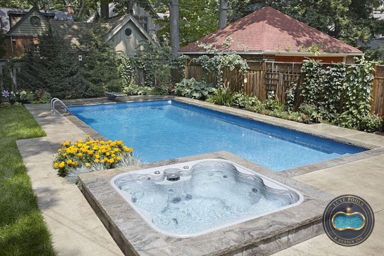 Backyard pool retreat in the GTA