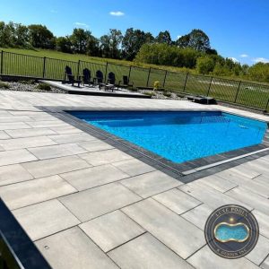 Luxury pool project by Luxe Pools & Design Inc